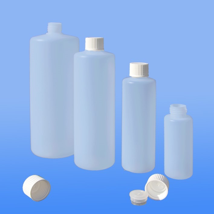 Rundflaschen 100 - 1000 ml |mit Spritzeinsatz