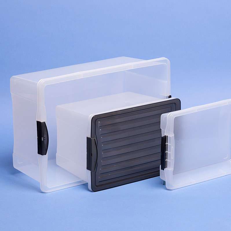 Lagerboxen mit Deckel | Lager- und Transportbehälter - LIGHT | Lager